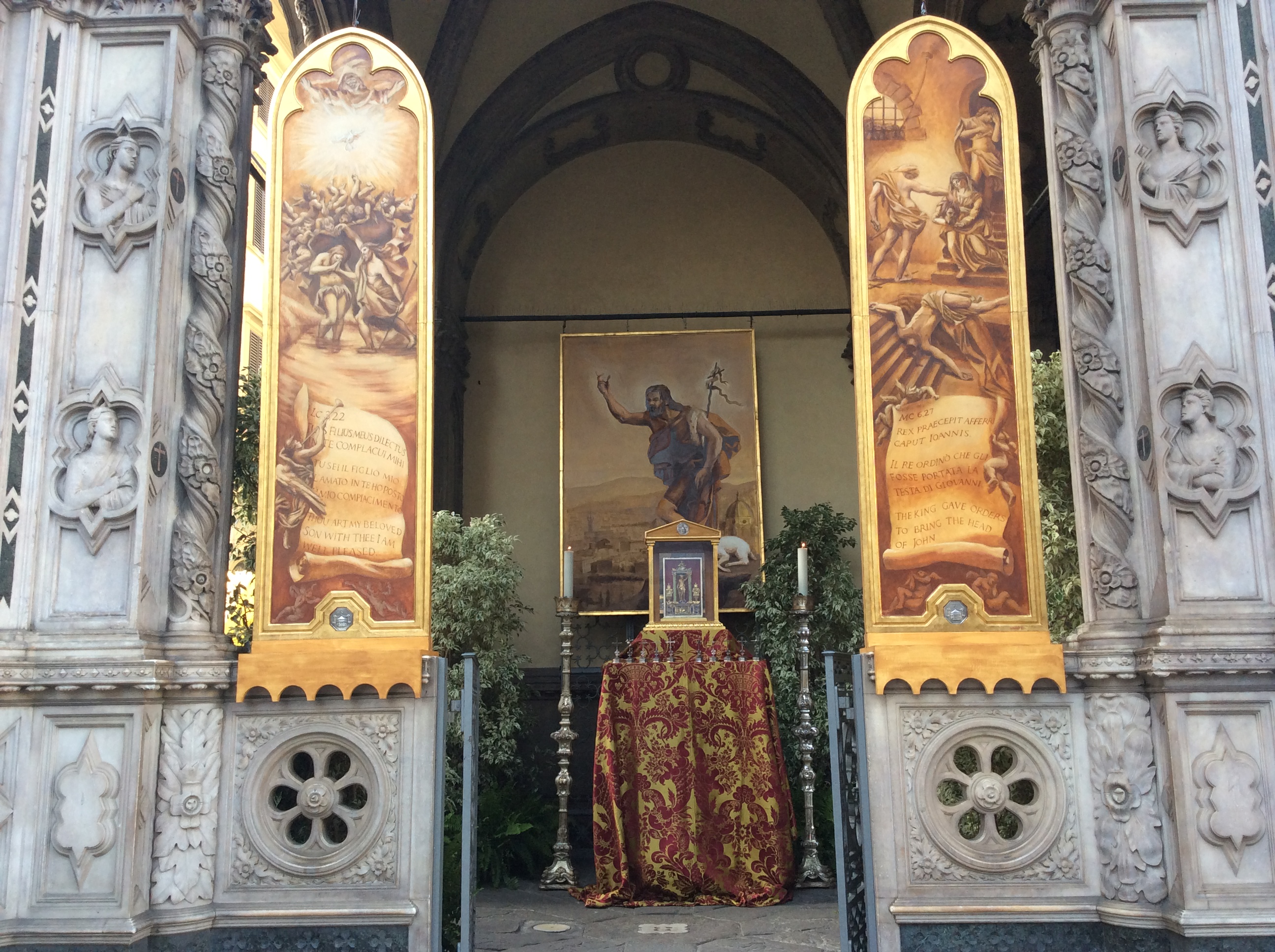 Reliquia Patrono alla Loggia Bigallo – foto Giornalista Franco Mariani (2)