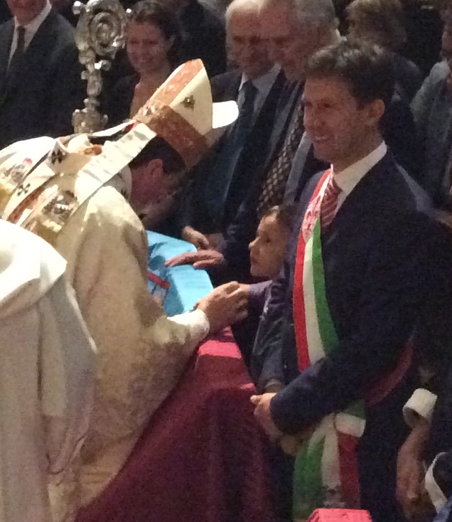 Cardinale Betori figlio Sindaco  – foto Giornalista Franco Mariani