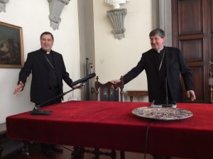 Nomina Vescovo Maniago a Castellamare data da Cardinale Betori 12 luglio 2014  - foto giornalista Franco Mariani