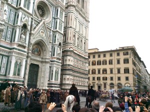 Riprese film sui Medici in piazza duomo 2015 - foto Giornalista Franco Mariani (3)