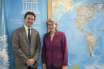 Incontro Nardella con Bokova presso sede Unesco (1)