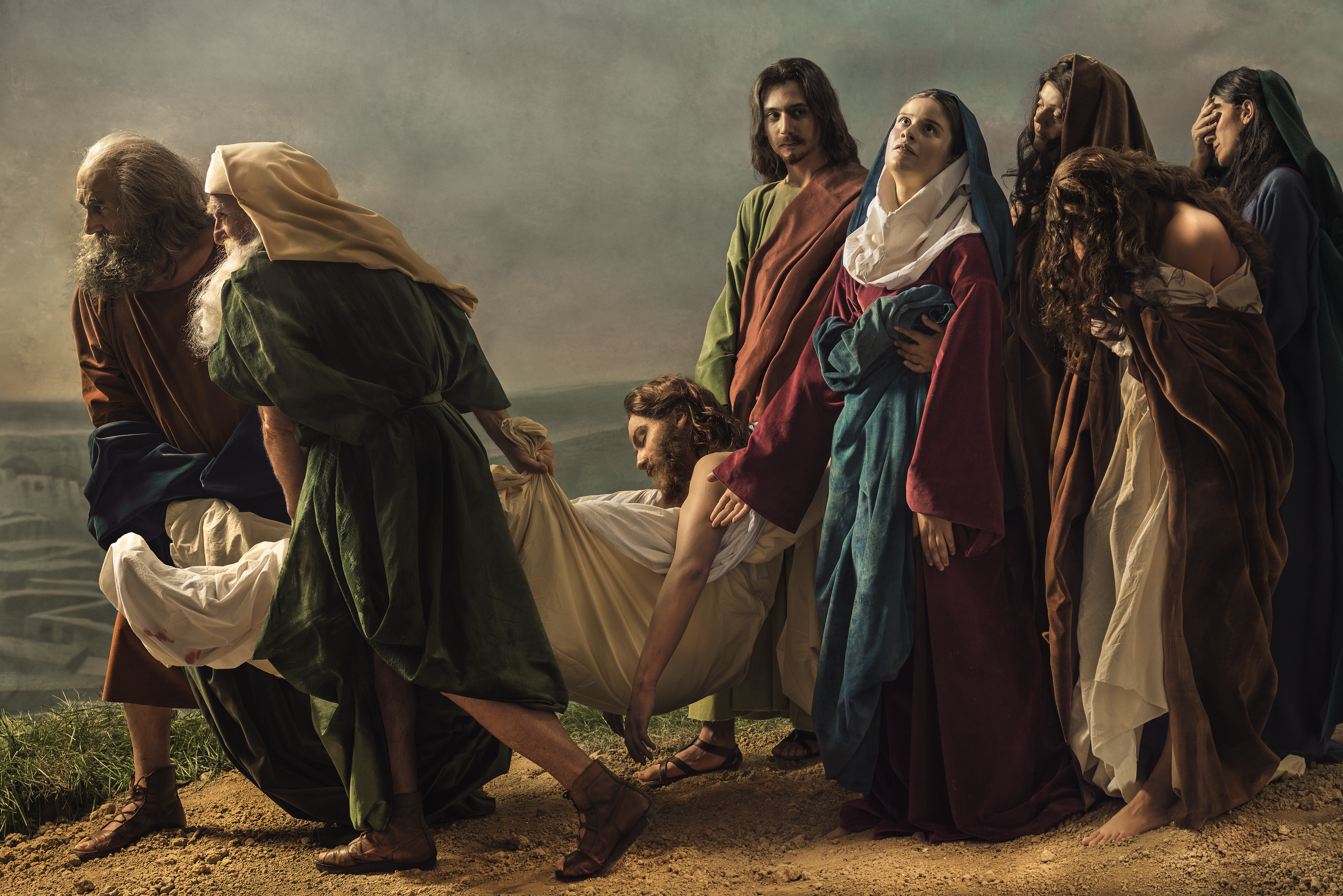 Trasporto di Cristo al Sepolcro, foto di Leonardo Baldini