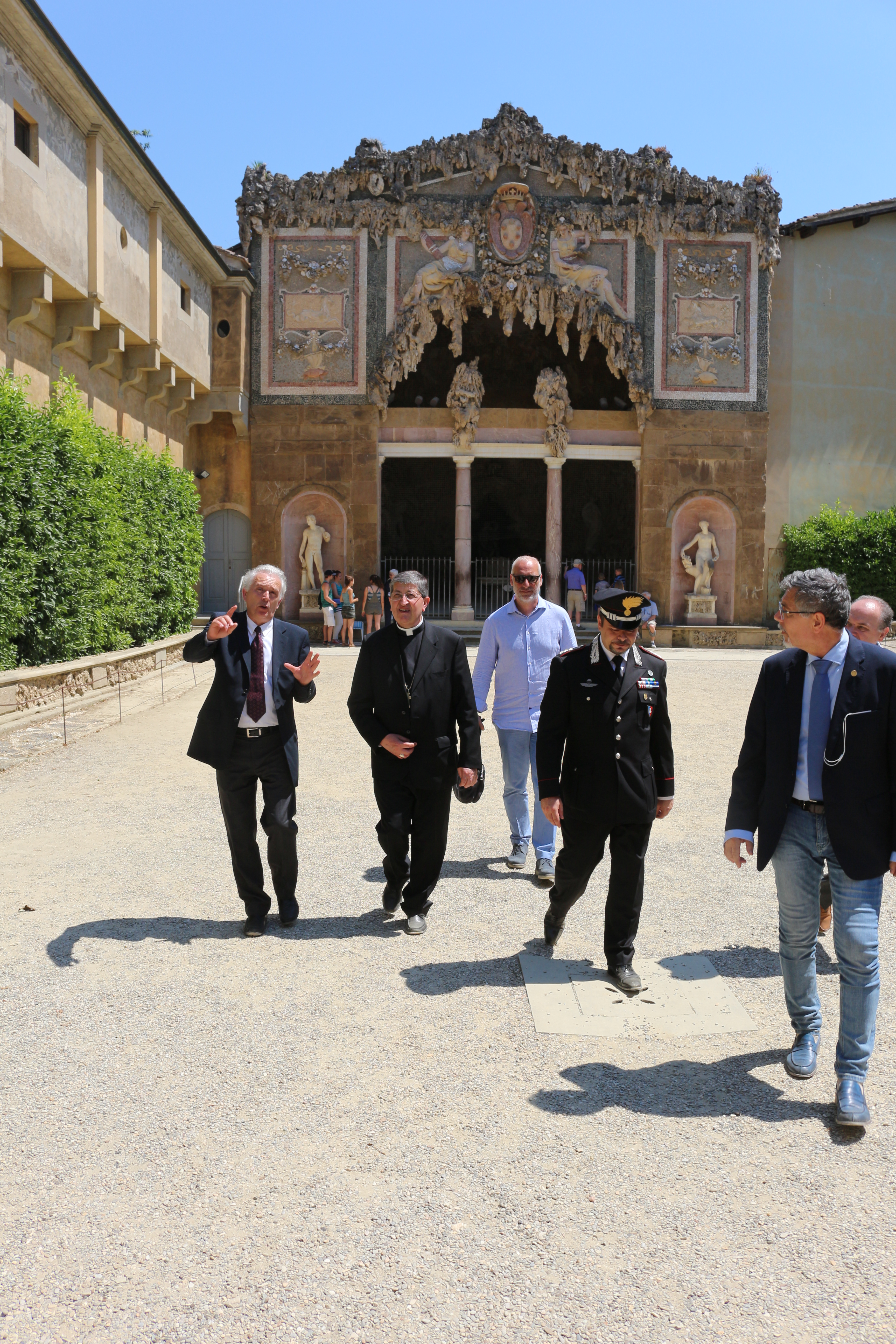 Visita pastorale cardinale Betori a Boboli (2)