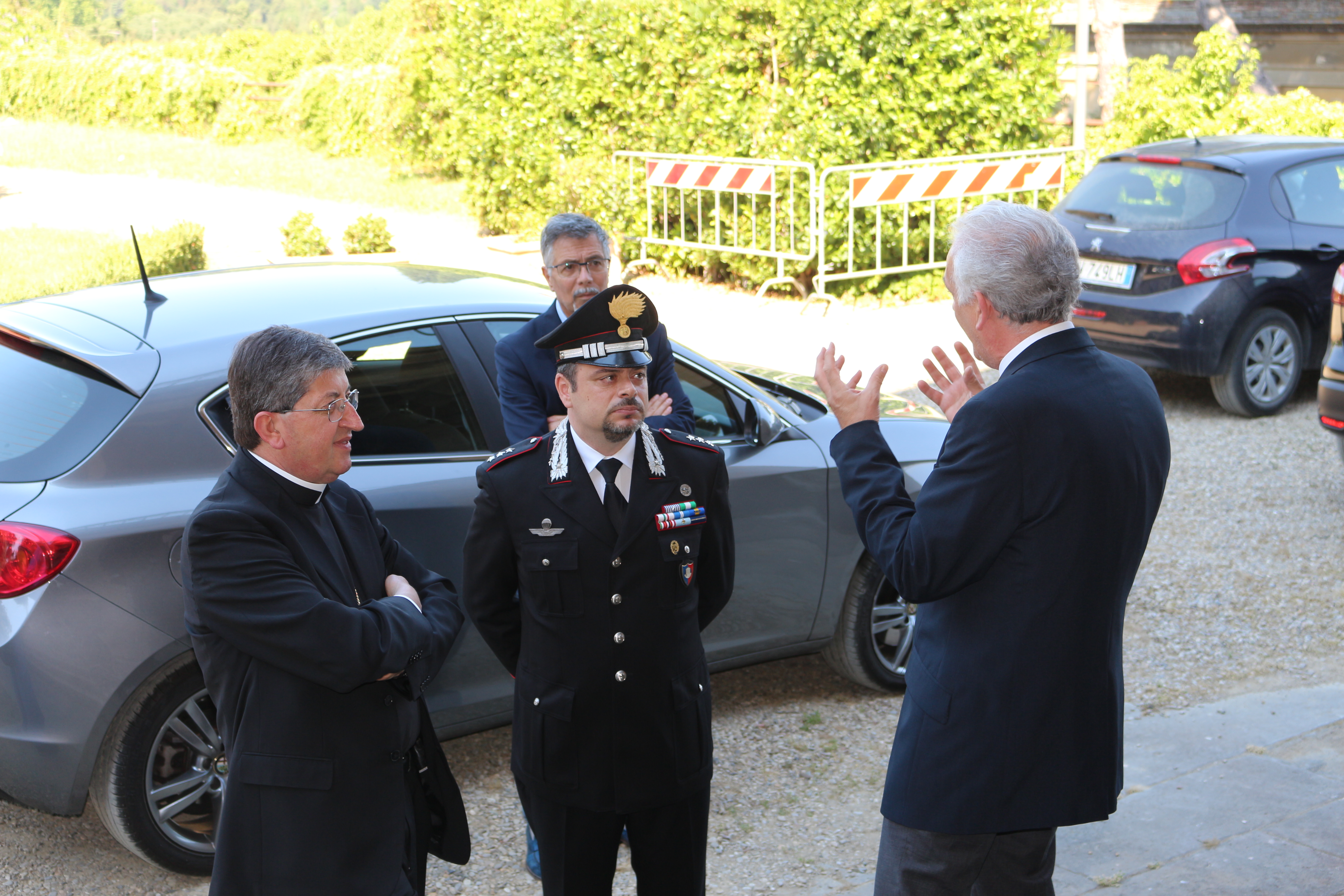 Visita pastorale cardinale Betori a Boboli