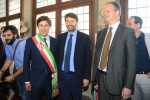 Museo di Palazzo Vecchio, Camera Verde Inaugurazione nuovo percorso museale integrato tra Palazzo  Vecchio e la Gallerie degli Uffizi. Intervengono il ministro Dario Franceschini, il sindaco Dario Nardella, il direttore delle Gallerie degli Uffizi Eike