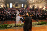 Sindaco Nardella con violino