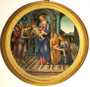 Filippino Lippi_Madonna col Bambino e angeli_1485-1486