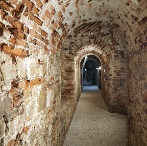 I camminamenti sotterranei della Fortezza di San Giovanni