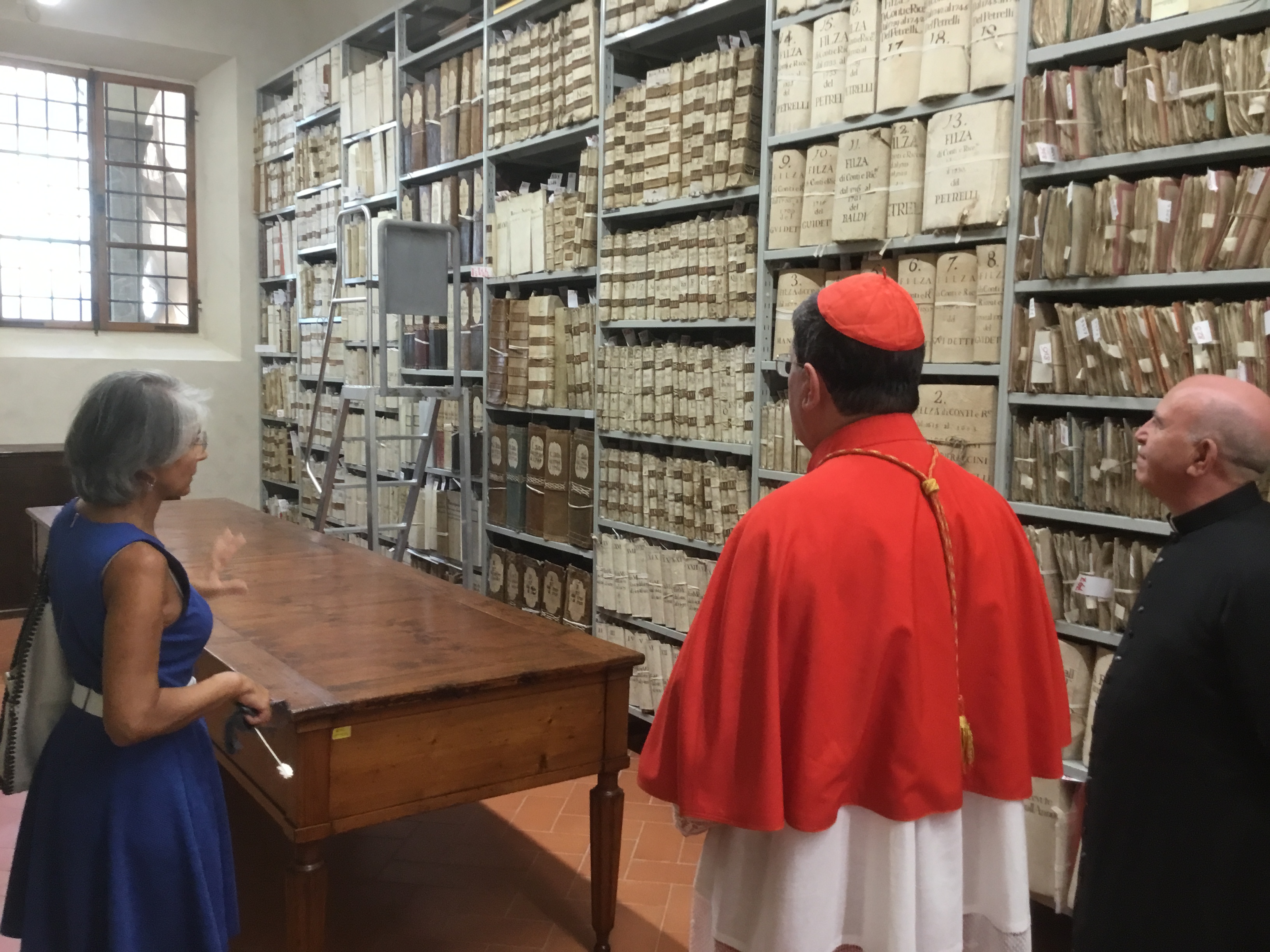 Cardinale Betori nuovo archivio San Lorenzo-Foto Giornalista Franco Mariani (13)