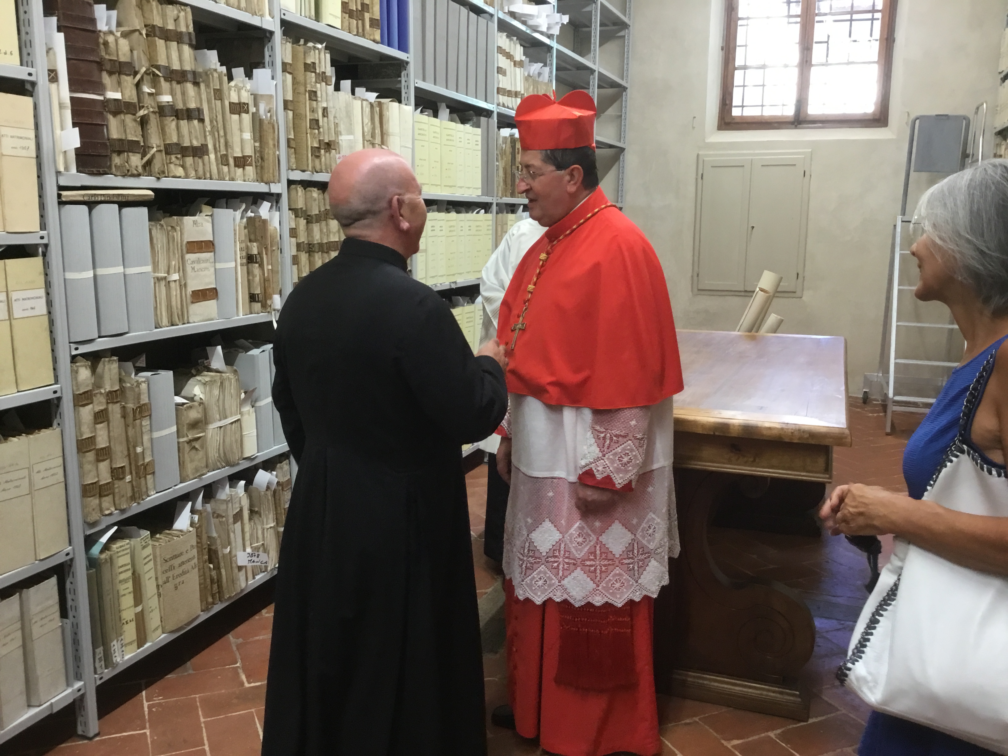 Cardinale Betori nuovo archivio San Lorenzo-Foto Giornalista Franco Mariani (20)