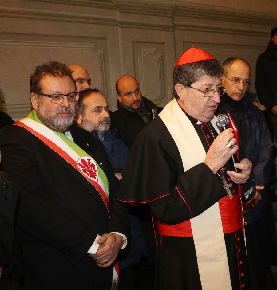 Cardinale Betori e Assessore Fratini