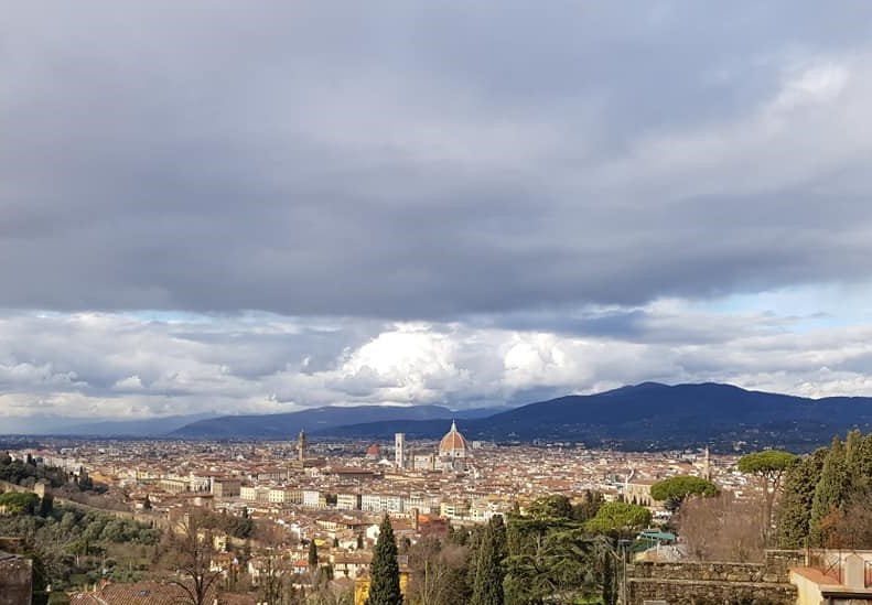 Veduta Firenze da San Miniato