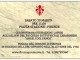 Sabato 30 marzo ore 11: Inaugurazione lapide su facciata Scuola  Carabinieri in Piazza Stazione in ricordo 700 Allievi Angeli del Fango