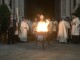 Scoppio del Carro di Firenze: accensione del fuoco santo nella Veglia di Pasqua