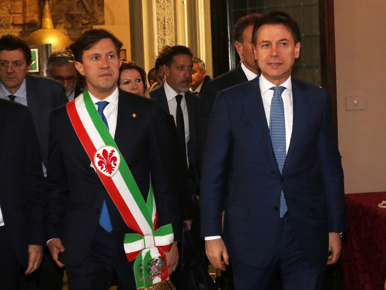 Sindaco Nardella con Presidente Ministri Conte 6