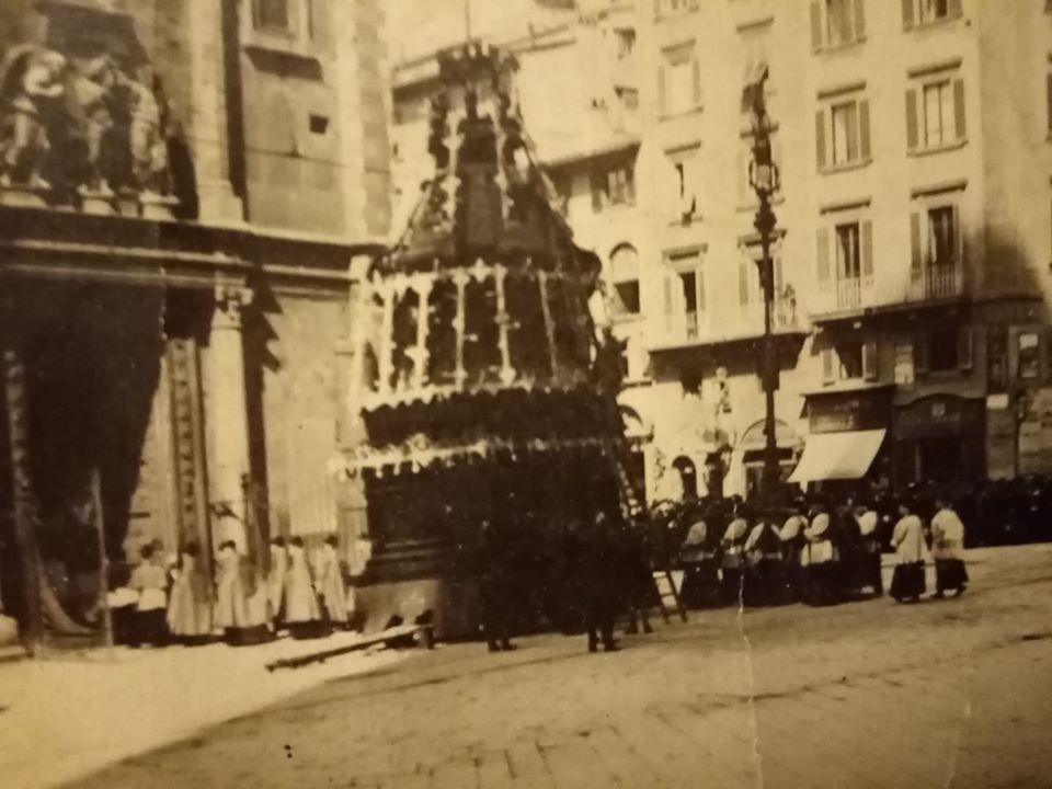 Scoppio del Carro 1913-Sabato Santo-Foto famiglia Monica Zanchi