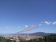 Festa a Firenze per il passaggio delle Frecce Tricolori