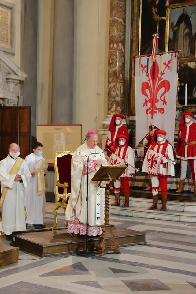 La Pira 2021 Messa Arcivescovo Segretario Cause dei Santi (1)